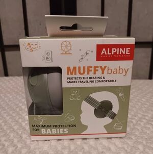Alpine Muffy Baby Green Earmuffs NIB